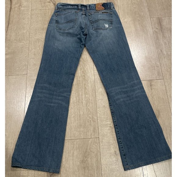 Vintage 90s Blue LUCKY BRAND Dungarees Cut-Off Jorts - 8